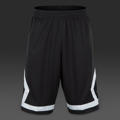 Nike Flight Diamond Shorts Black / White for Men